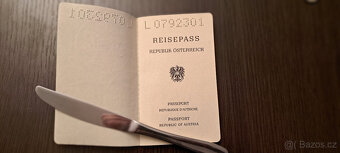 Prodám starý rakouský cestovní pas - 3