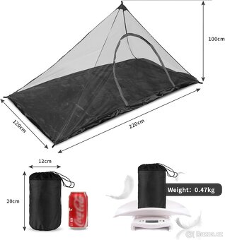 ultralight moskytiera pod tarp,stan - 3
