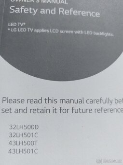 LG TV dálkový ovladač AKB74475480 - 3