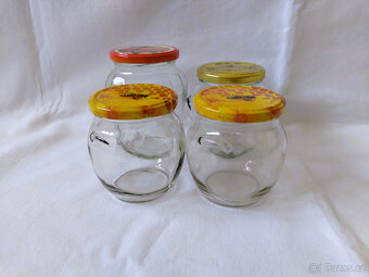 4x ozdobné sklenice; 1x720ml; 3x580ml; - 3