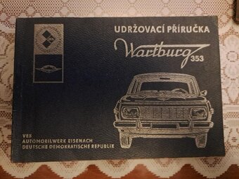 Wartburg 1000, Wartburg 353, příručka pro obsluhu a údržbu - 3