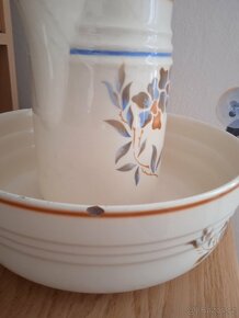 Starožitné umyvadlo a karafa (komplet) - 3