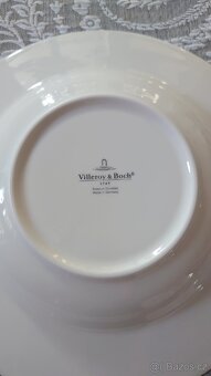 Luxusní porcelánové hluboké talíře zn.Villeroy&Boch - 3