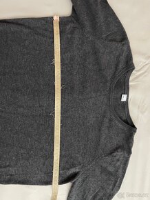 Šedé dámské strečové šaty - vel M/L - 3