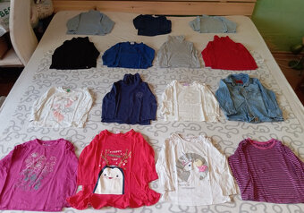 MEGA BALÍK 87 KS DÍVČÍHO OBLEČENÍ VEL.92 ZA SUPER CENU 350,- - 3