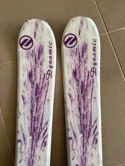 Dívčí lyže 90 cm + bílé přeskáče Atomic vel. 20 - 3