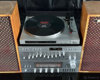 Fisher sestava - AM/FM Receiver, equalizer, timer, gramofon - 3