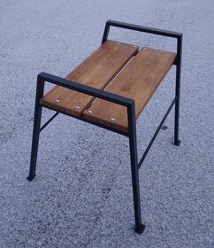 Zahradní stolička s rukojetí - 3