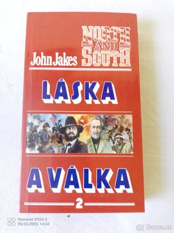 Knihy Láska a válka, Sever a jih, Nebe a peklo - 3