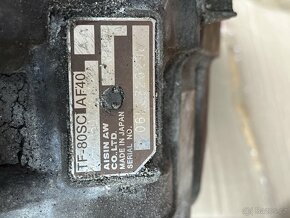 Automatická převodovka Alfa Romeo 3.2 jts AISIN AF40 - 3