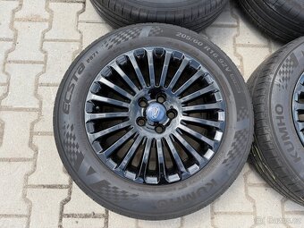 4x al kola 5x120 17 + pneu letní 215/60 R17C - 3