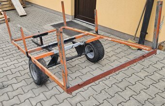 Vozik za zahradni traktor 140x290 - 3