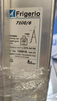 Pojízdné schody s plošinou Frigerio 7100/6 - 3