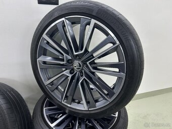 letní originál sada Škoda Enyaq L&K Aquarius 21" 5x112 - 3