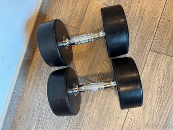 Sada dvou činek 2x20kg sparťan profi - 3