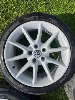 alu kola 5x 112 R17 + pneu letní 225/45 ( ZR17) - 3