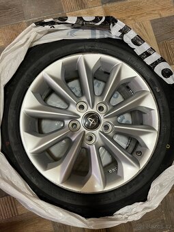 originál alu kola Toyota Corolla 205/55 r16 Tomket zimní - 3