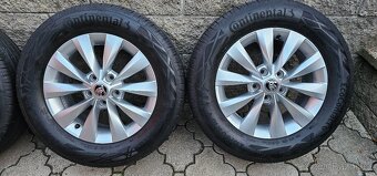 Originál alu Škoda Karoq 5x112 215/60 R16 - letní pneu - 3