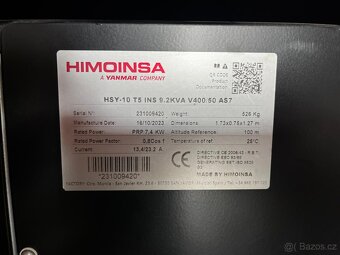 Elektrocentrála - diesel agregát - generátor Himoinsa - 3