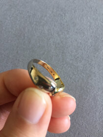 Prodám zlatý prsten se zirkony - 3