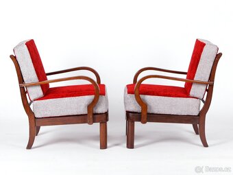 Párová křesla ve stylu ArtDeco, 2 ks. - 3