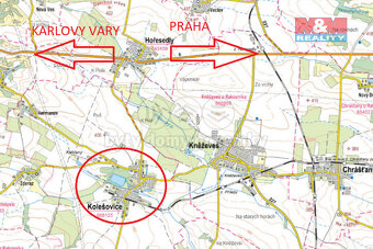 Prodej pozemku k bydlení, 3026 m², Kolešovice - 3