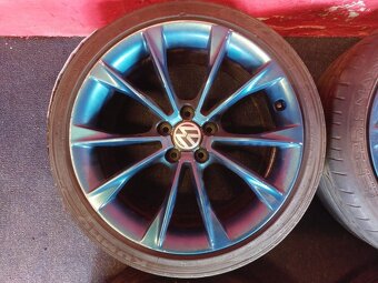 ALU disky VW,Audi 5x112 R18 s letními pneu 2 - 3