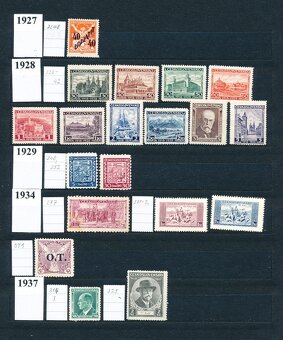 Známky ČSR1 (1918-1938) - 3