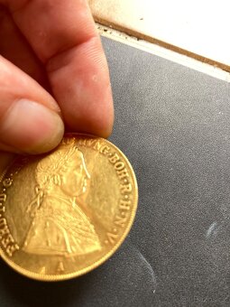 Zlatý 4 dukát Ferdinanda V. r. 1848A - 3
