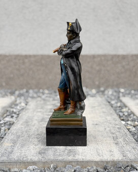 Bronzová socha Napoleon - vojenský vůdce, luxusní dárek - 3