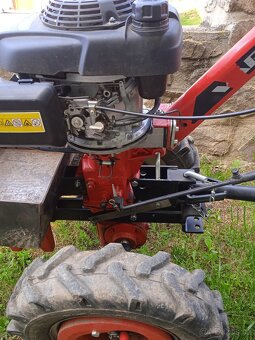 Malotraktor Vari Honda + sklápěcí přívěs - 3