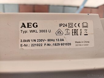 AEG WKL 3003 U nástěnný konvektor - 3