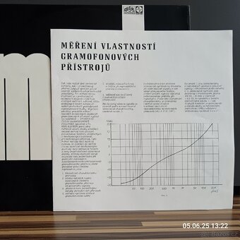 Měřící gramofonová deska (H-Fi Klub Supraphon, 1971) - 3