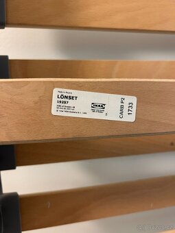Lamelový rošt postele Lönset 80x200 - 3