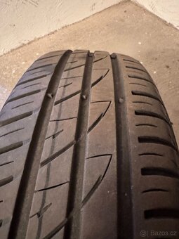 195/65 R15 Letní pneu vč. plechových disků - 3