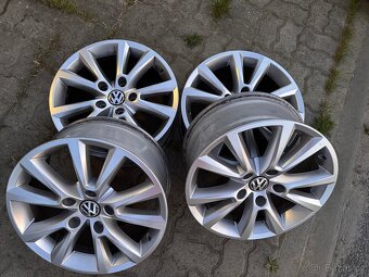 ALU disky originál VW Touareg 5x130 R18 - 3