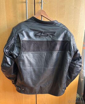 Kožená moto bunda Hooligan Black Velvet - 3