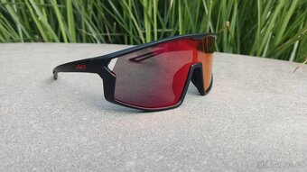 Cyklistické brýle Uvex Skyryse JR. Black Matt/Mirror red - 3