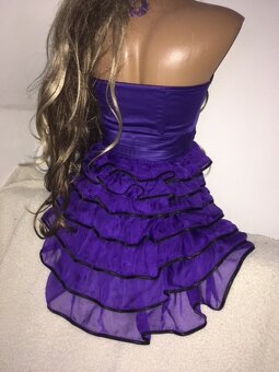 spolecenske# volany #korzetovesaty# plesove# fialove - 3