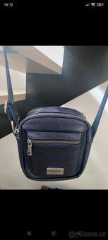Kožená taška Hugo Boss - 3