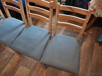 Ikea jídelní židle Lerhamn 4x - 3