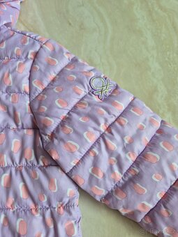 Benetton dětská prošívaná bunda, vel. 18-24m. - 3