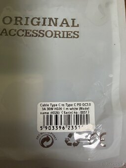 Nabíjecí a datový kabel - 3