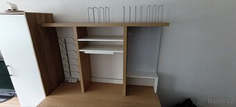 Psací stůl velký s policemi - 3