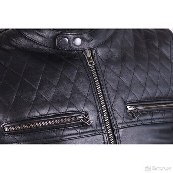 Bunda na motorku Tschul 650 černá Vel. 58 - 3