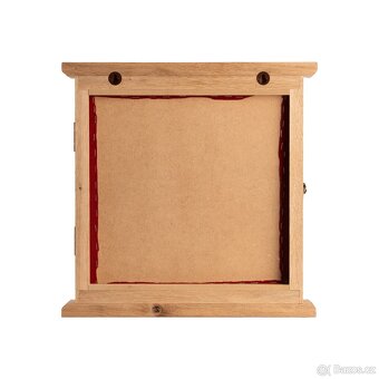 Masivní dubová vitrína malá - 3