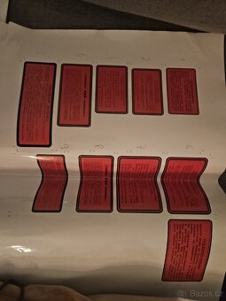 Volha - nálepky do mot. prostoru, volat - 3