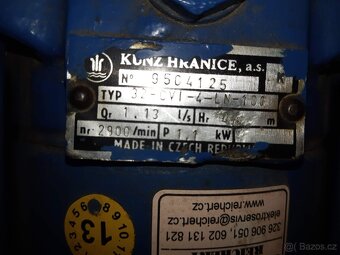 Čerpadlo Kunz Hranice typ 32-CVI-4-LN-100 - 3