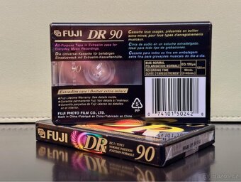 Audiokazety FUJI DR 90 - 3