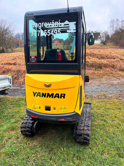 Minirypadlo Yanmar SV17VT – r.v. 2022– 462 MTH - 3